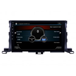 TOYOTA Highlander - 10.1" МУЛТИМЕДИЯ / Навигация android 16